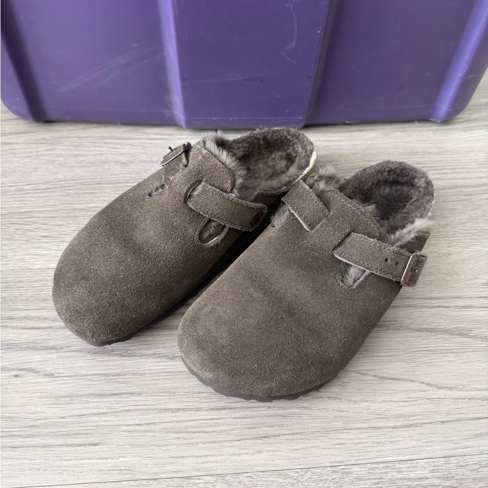 Birkenstock Suede Clogs